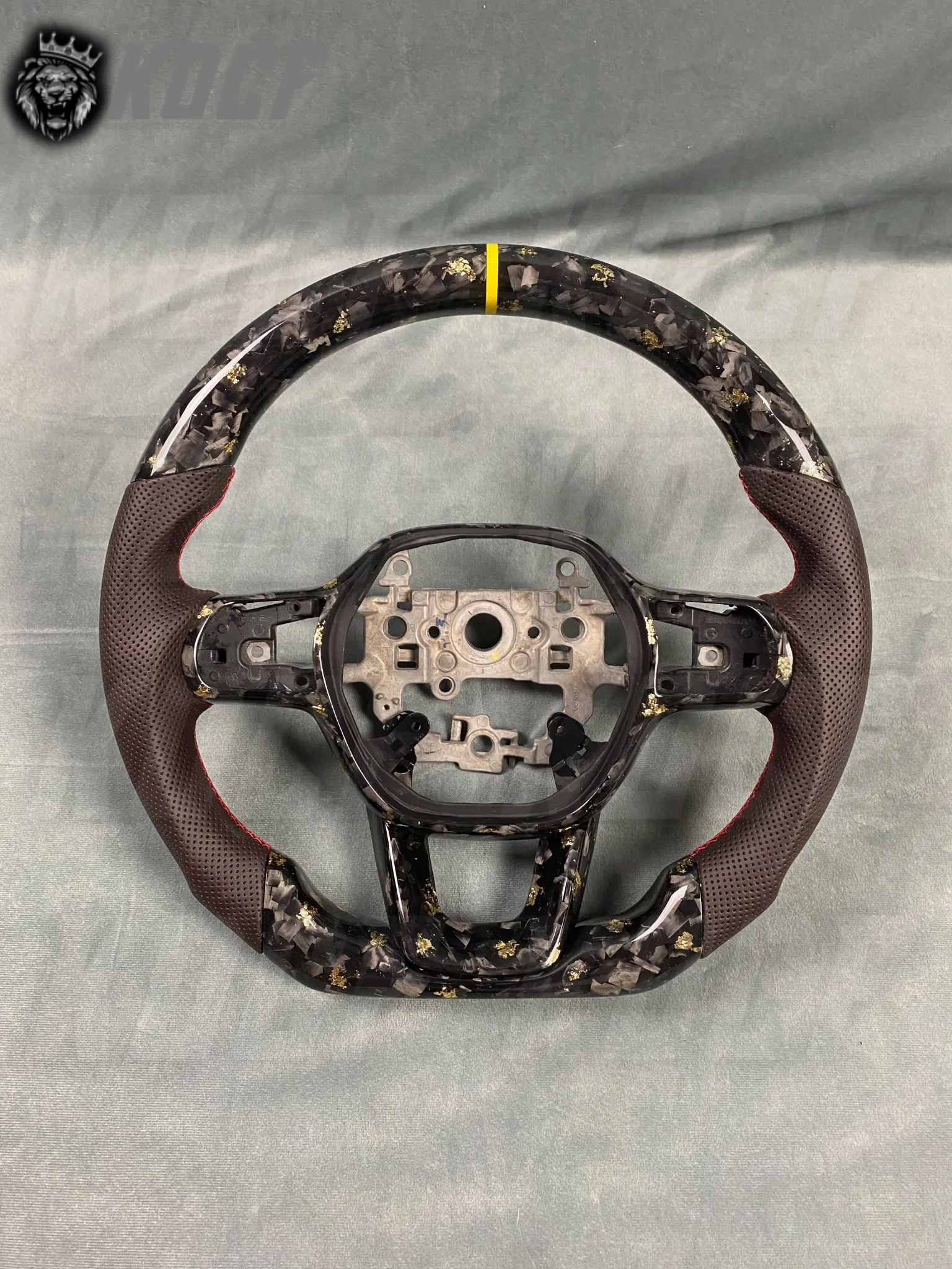 2022-Present 11th Gen Civic Steering Wheel 11th Gen Compatible  (Customizable) Real Carbon Fiber