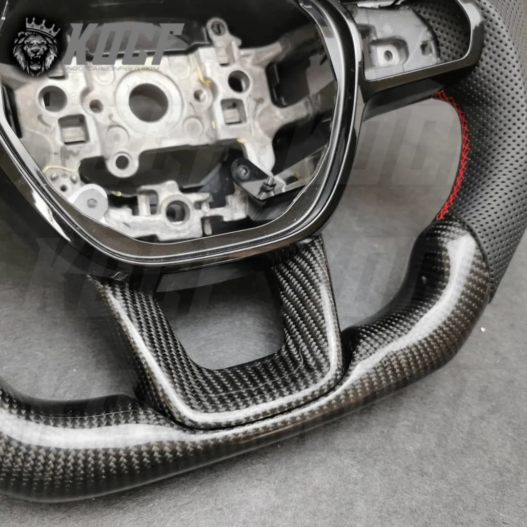 2022-Present 11th Gen Civic Steering Wheel 11th Gen Compatible  (Customizable) Real Carbon Fiber