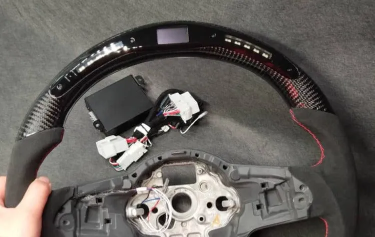 2022-Present 11th Gen Civic Steering Wheel 11th Gen Compatible  (Customizable) Real Carbon Fiber