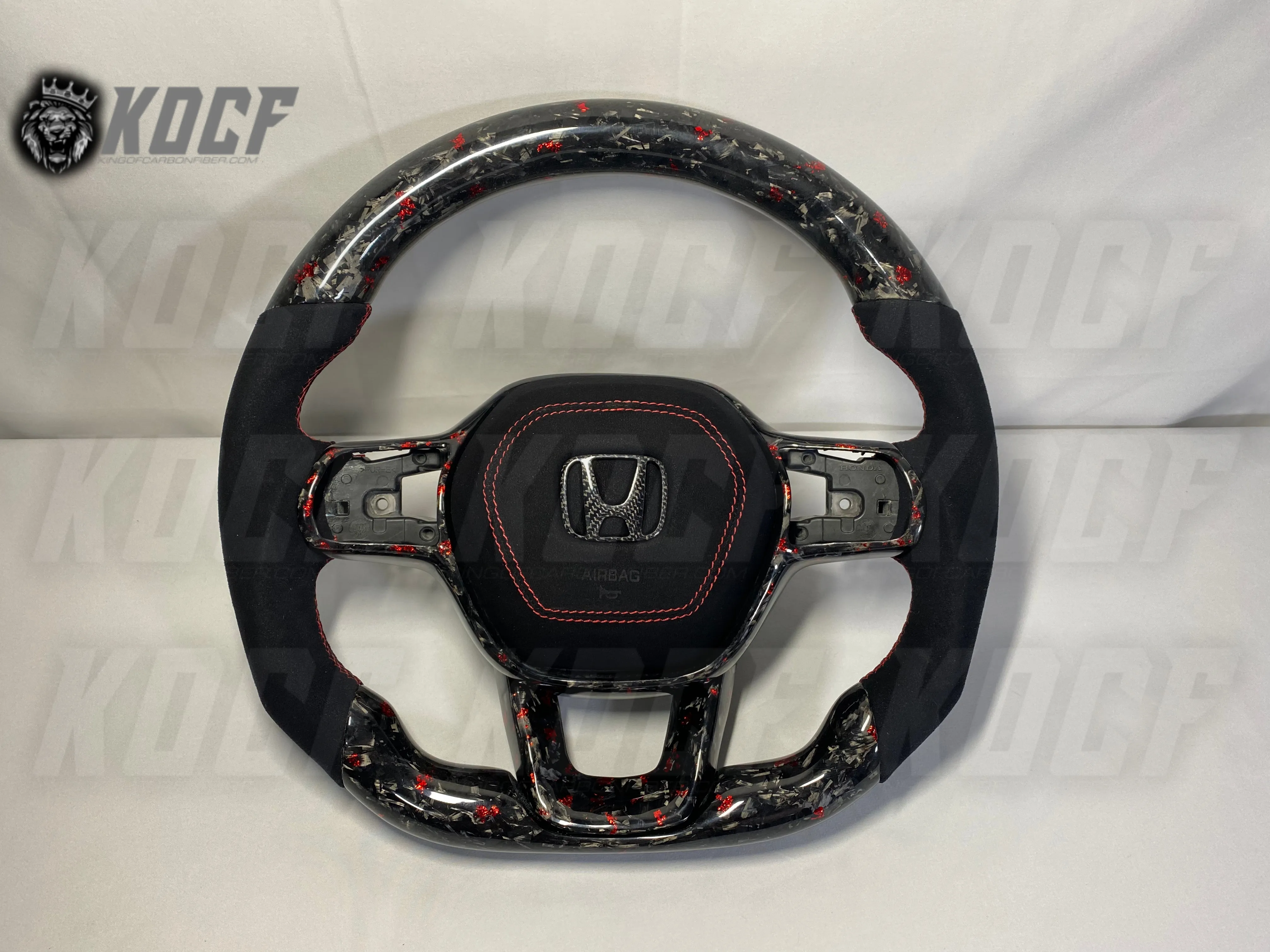 2022-Present 11th Gen Civic Steering Wheel 11th Gen Compatible  (Customizable) Real Carbon Fiber
