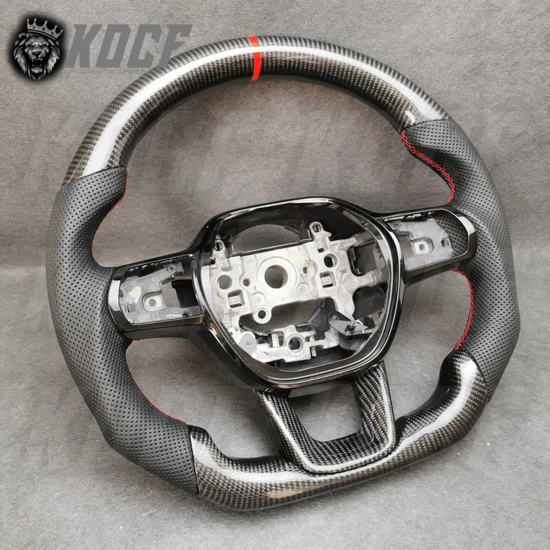 2022-Present 11th Gen Civic Steering Wheel 11th Gen Compatible  (Customizable) Real Carbon Fiber