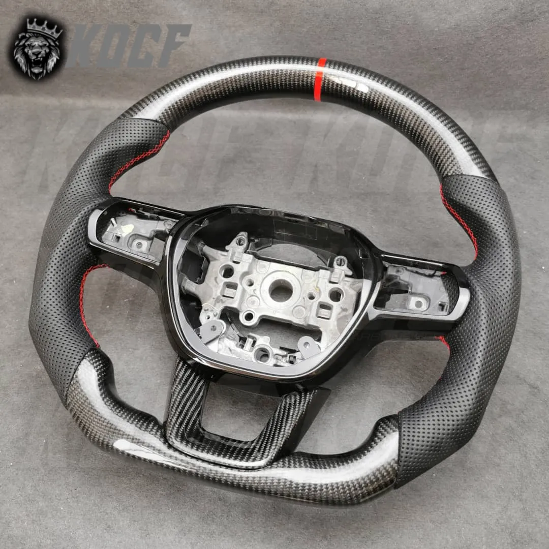 2022-Present 11th Gen Civic Steering Wheel 11th Gen Compatible  (Customizable) Real Carbon Fiber