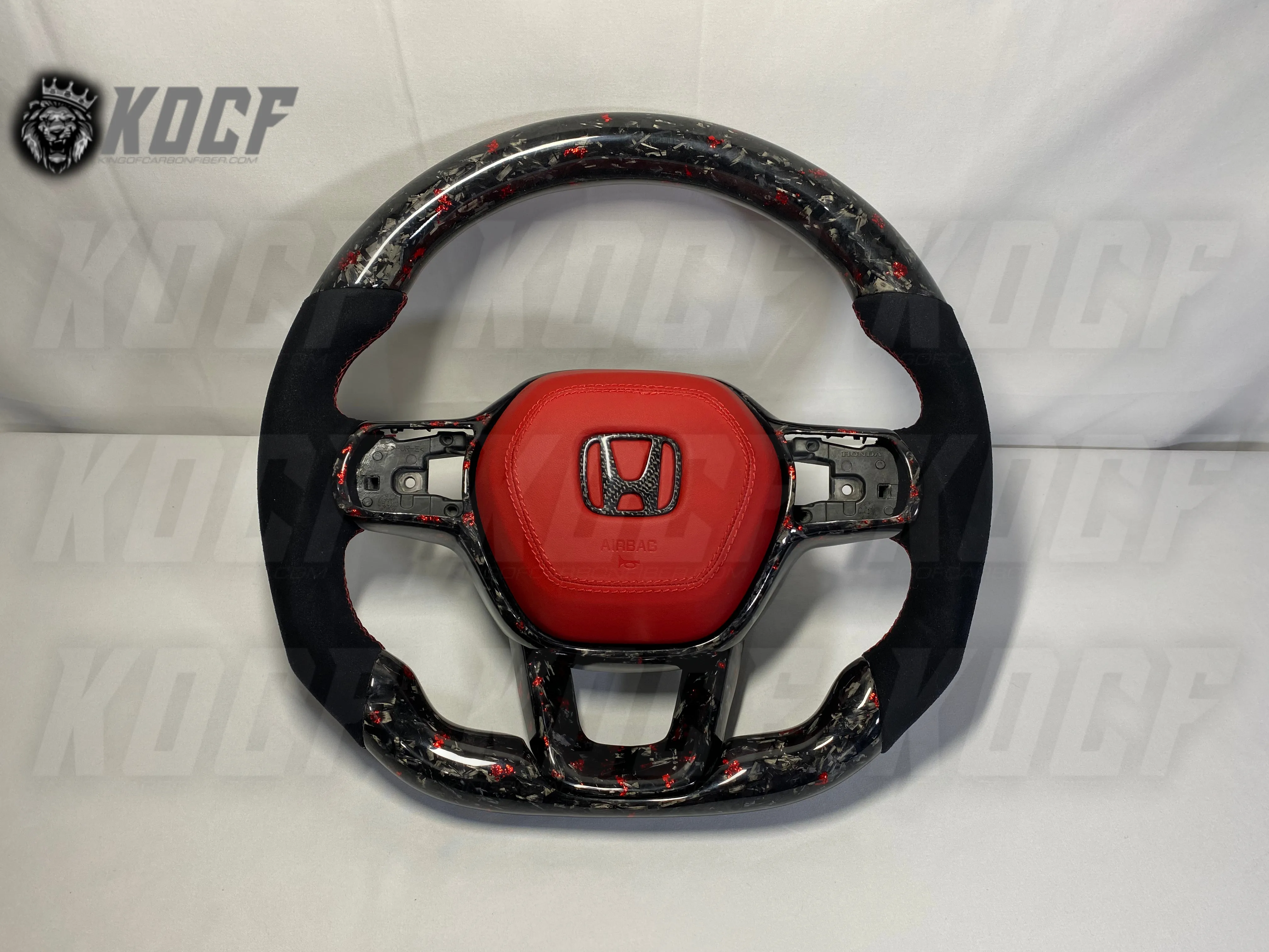 2022-Present 11th Gen Civic Steering Wheel 11th Gen Compatible  (Customizable) Real Carbon Fiber