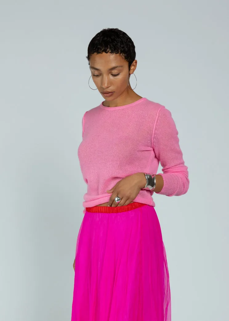 Absolut Cashmere Bubble Gum Neon Luisa Sweater