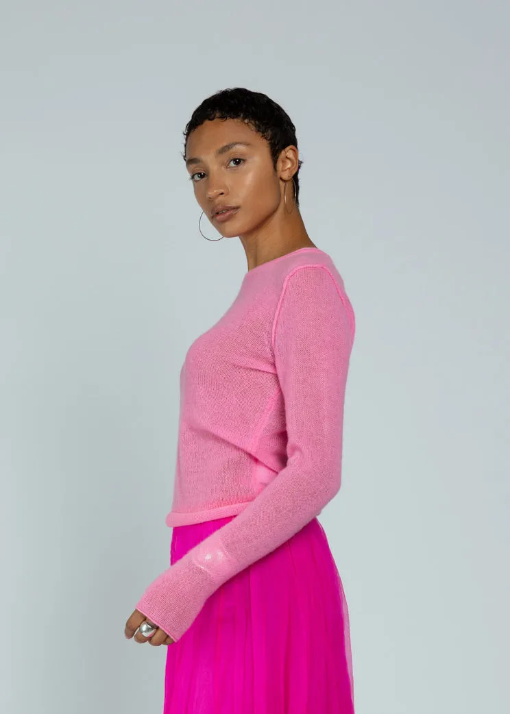 Absolut Cashmere Bubble Gum Neon Luisa Sweater