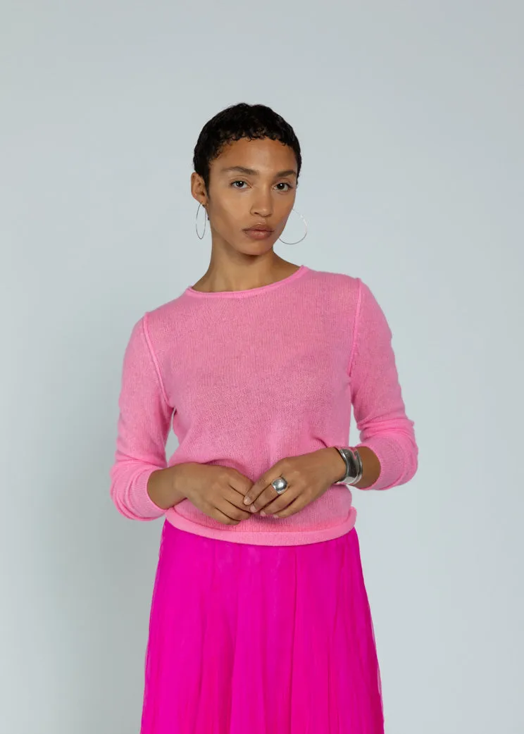 Absolut Cashmere Bubble Gum Neon Luisa Sweater
