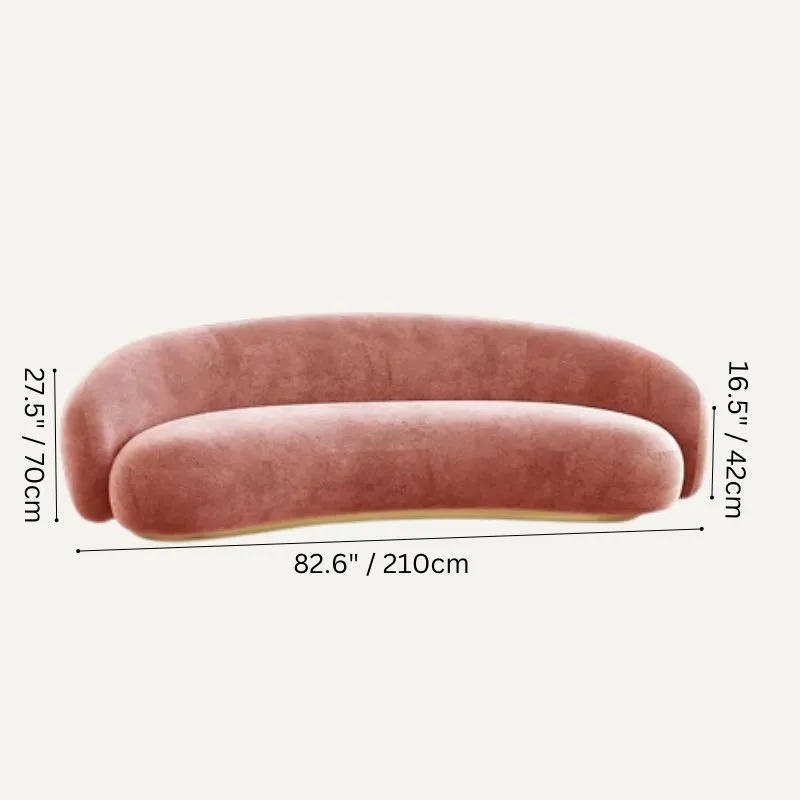 Arbour Curved Sofa