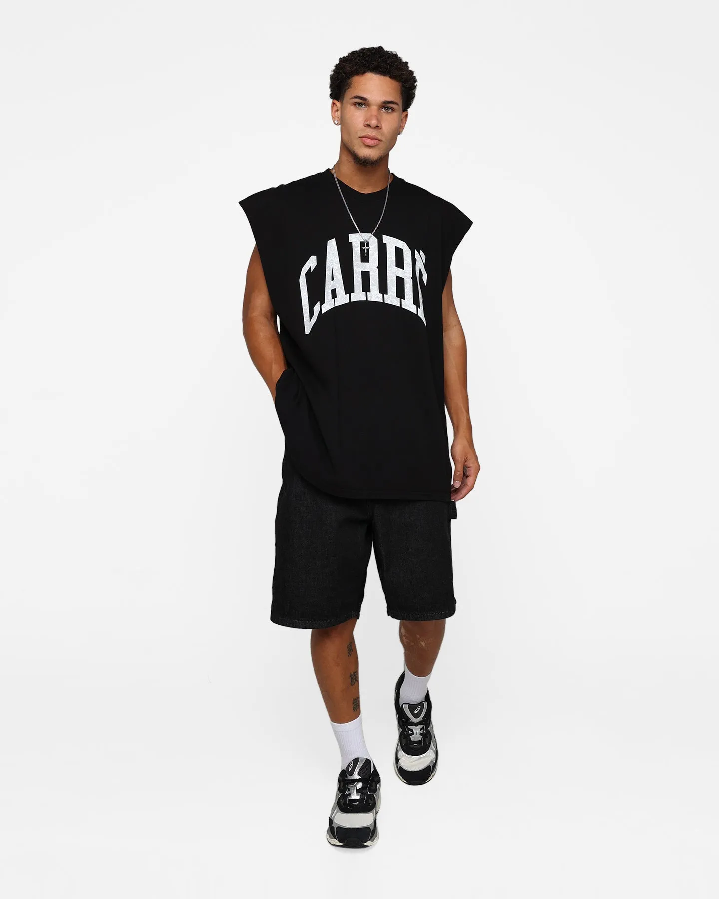 Carre Arch Muscle T-Shirt Black