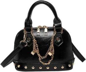 Evening Bag Chic Shoulder Bag, Women's Designer Crossbody PU Leather Y2k Purse for Weddings Parties Trendy Handbag