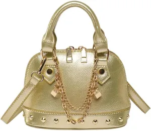 Evening Bag Chic Shoulder Bag, Women's Designer Crossbody PU Leather Y2k Purse for Weddings Parties Trendy Handbag