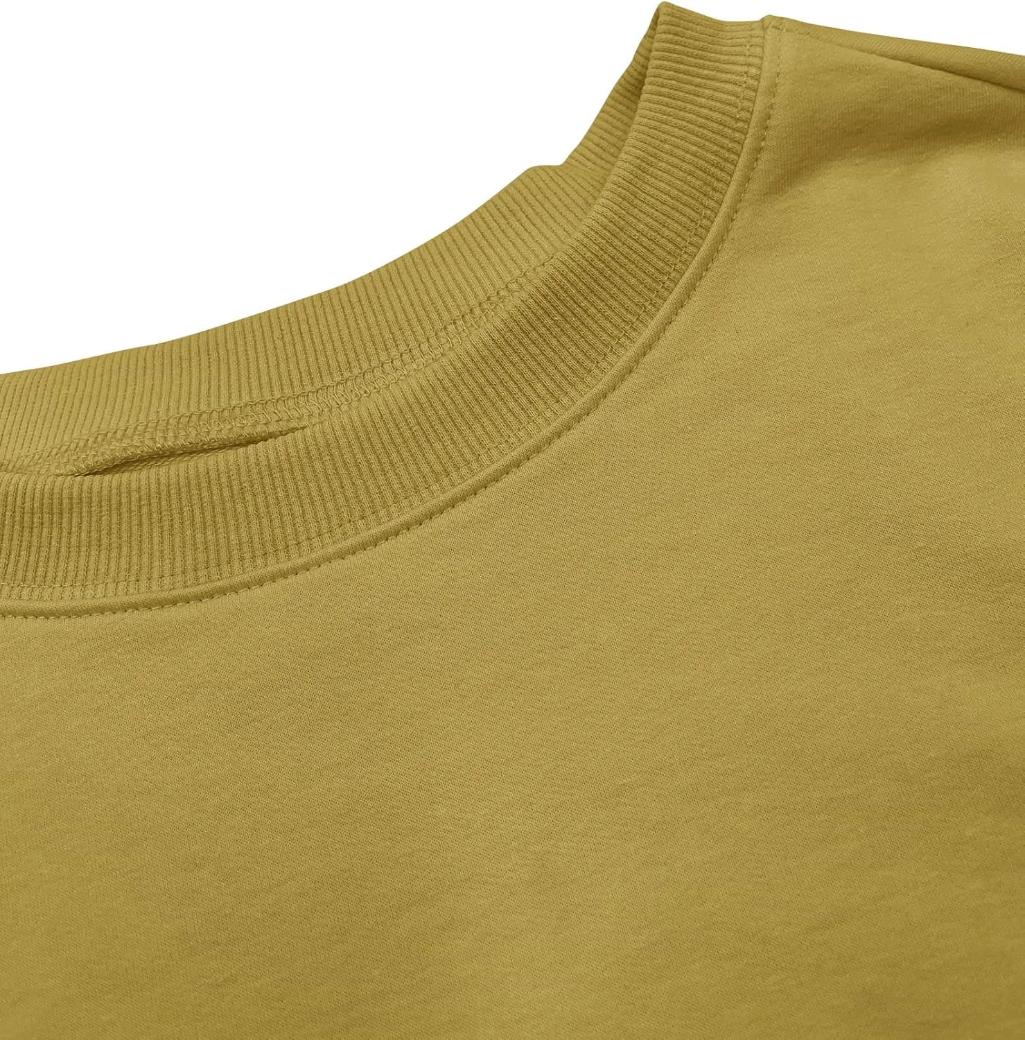 Fanway&EC Women's Long Sleeve Sweatshirt Casual Crewneck Oversized Pullover Hoodies Fall Tops