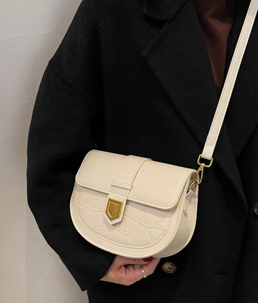 Fashion Crossbody Shoulder Bag for Women Chic Mini Tote Handbag Clutch Purse PU Leather Evening Satchel Bag