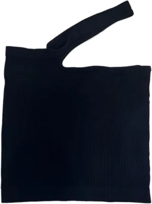 French Small Camisole Female Outer wear with Chest pad Beautiful Back Suit Hanging Neck Sloping Shoulder Crop Tank Top