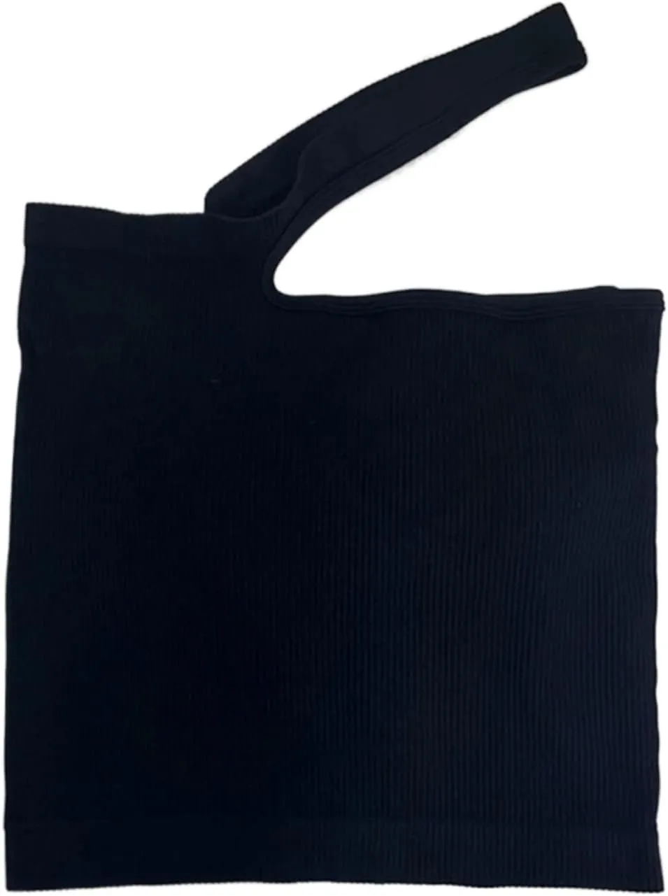 French Small Camisole Female Outer wear with Chest pad Beautiful Back Suit Hanging Neck Sloping Shoulder Crop Tank Top