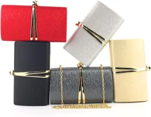 GALPADA Chic Evening Clutch Fashion Shoulder Bag Chain Handbag Red Bag for Women Tote Handbags for Women