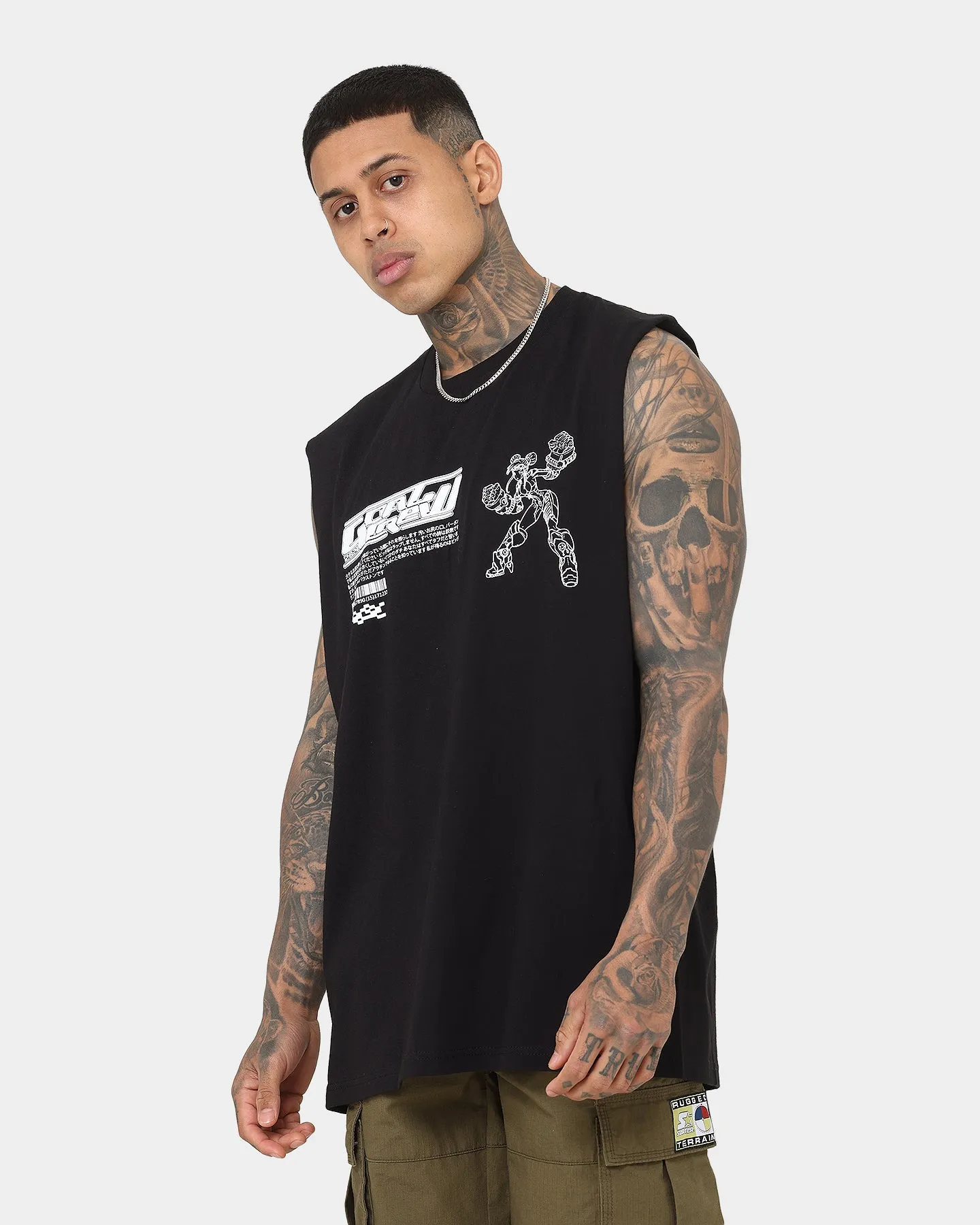 Goat Crew Kyoto Muscle T-Shirt Black