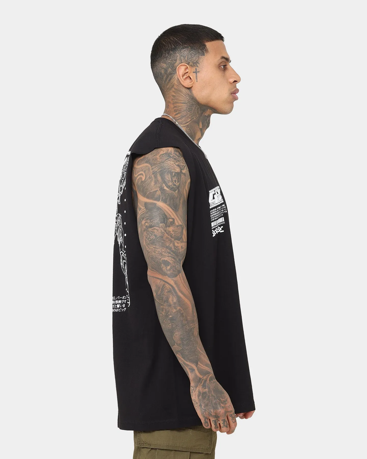 Goat Crew Kyoto Muscle T-Shirt Black