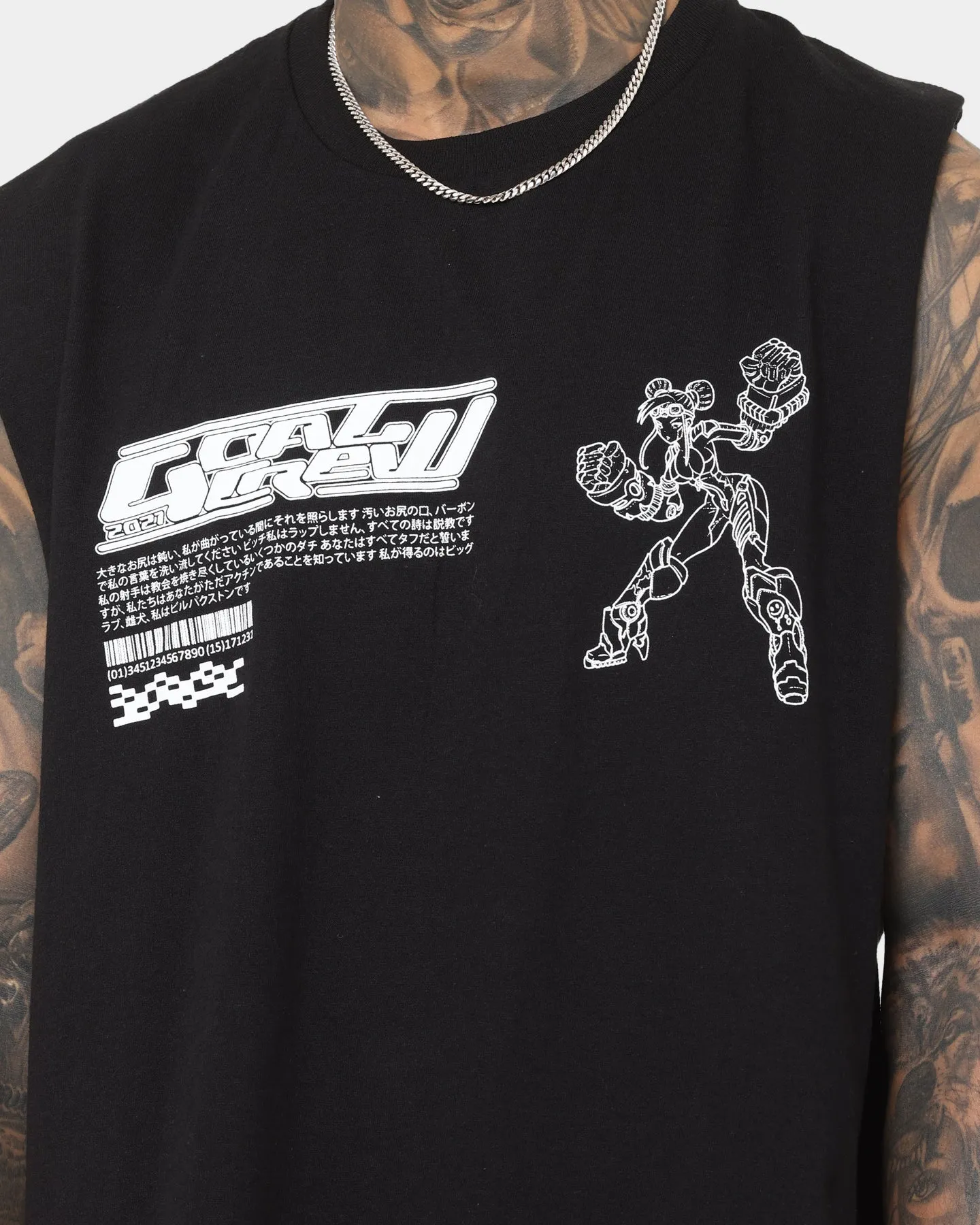 Goat Crew Kyoto Muscle T-Shirt Black