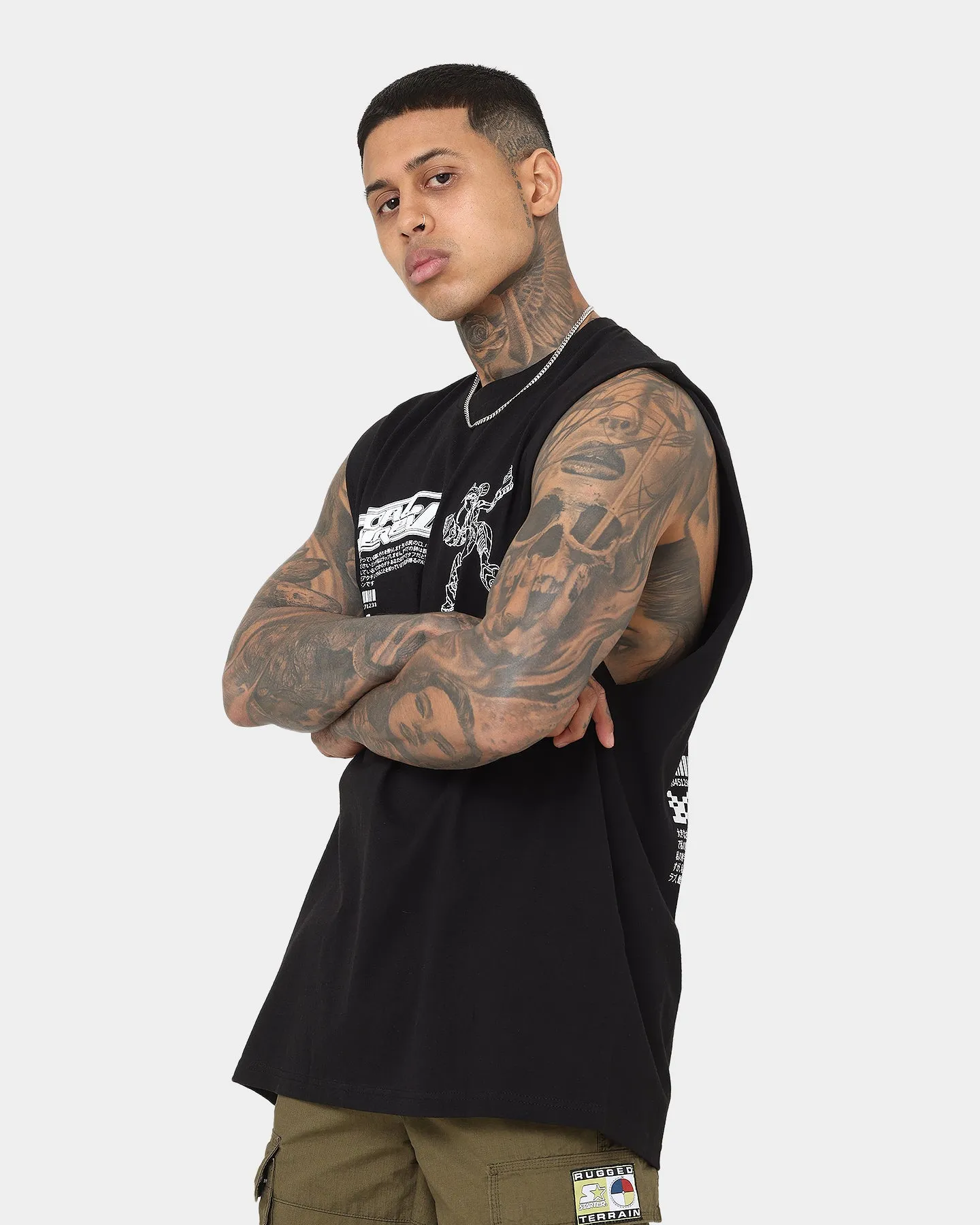 Goat Crew Kyoto Muscle T-Shirt Black