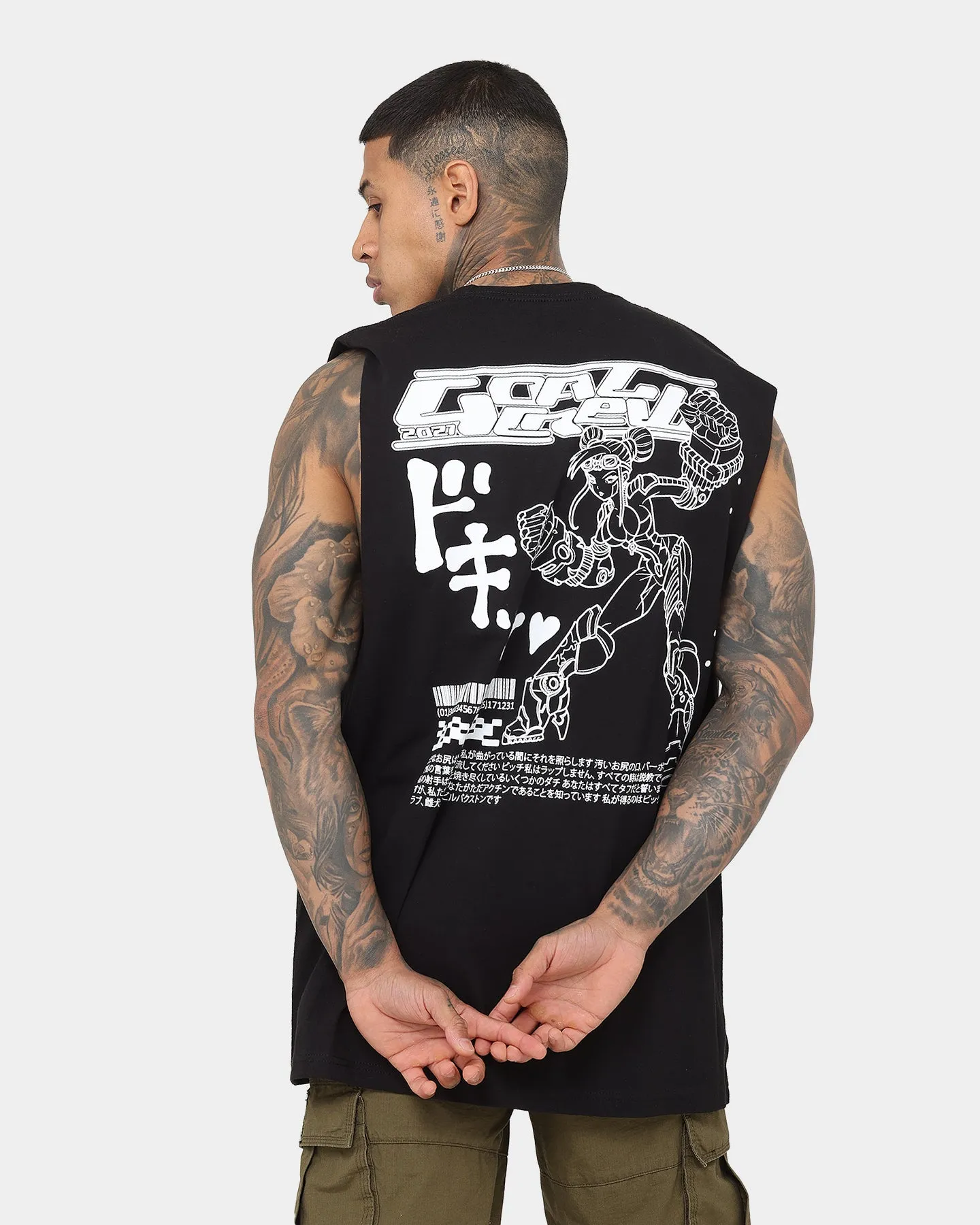 Goat Crew Kyoto Muscle T-Shirt Black
