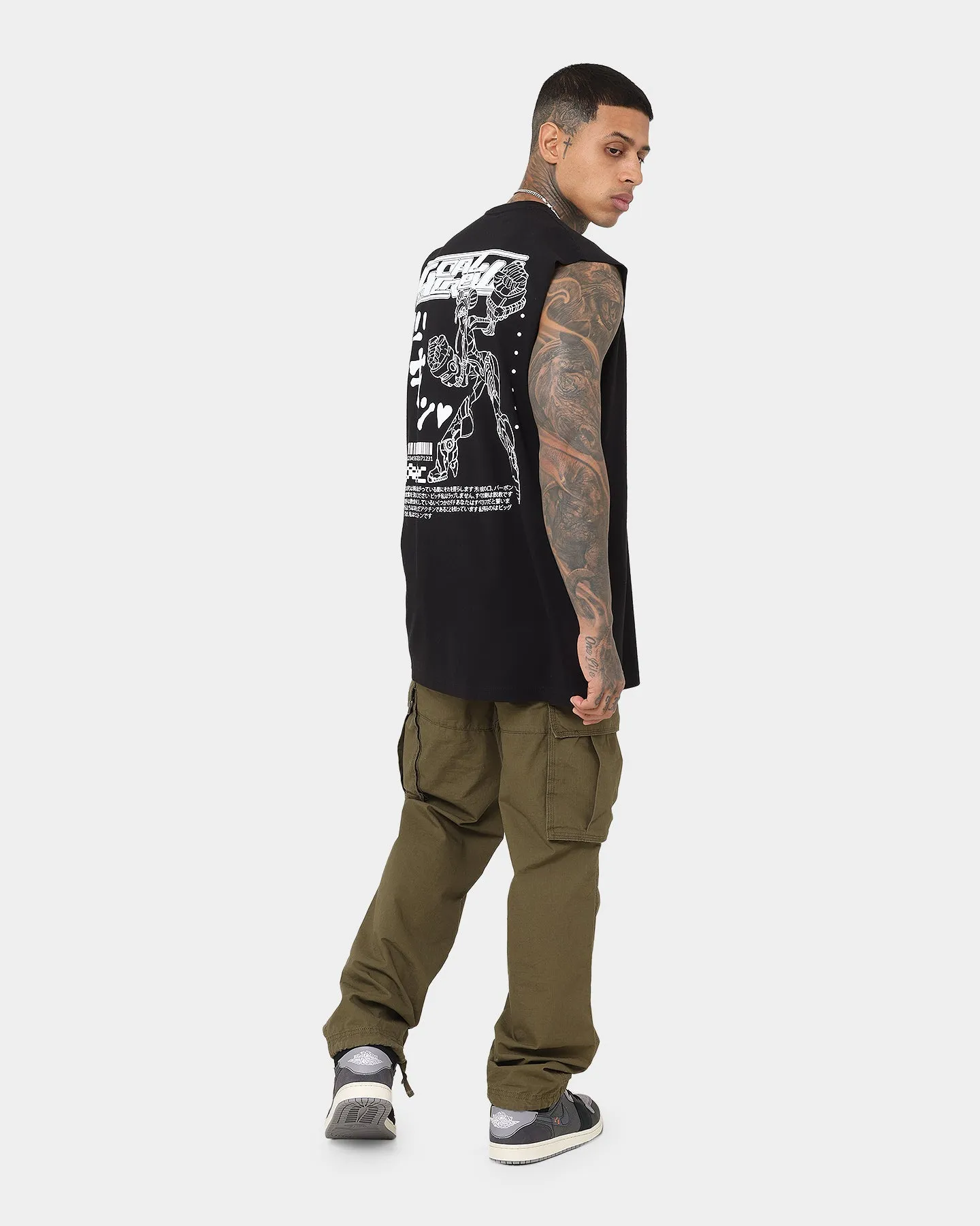 Goat Crew Kyoto Muscle T-Shirt Black