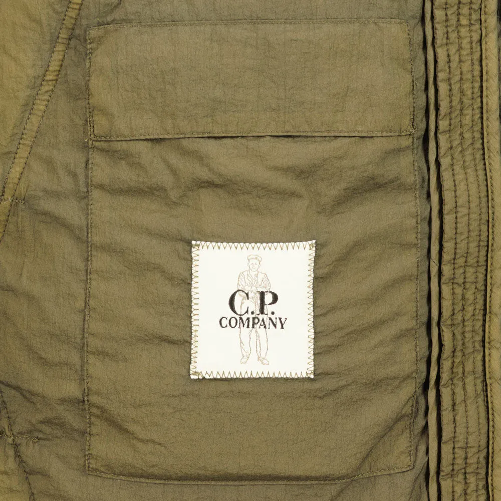 Hooded Nylon Down Jacket