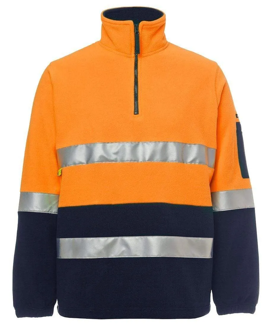 JB'S Hi-Vis 1/2 Zip Polar Fleece Sweat 6DNPF