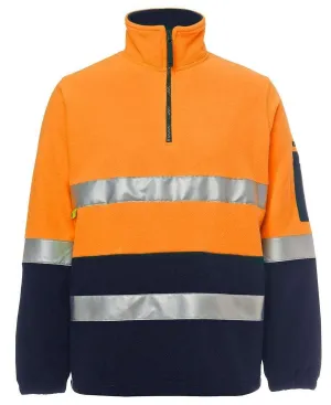 JB'S Hi-Vis 1/2 Zip Polar Fleece Sweat 6DNPF