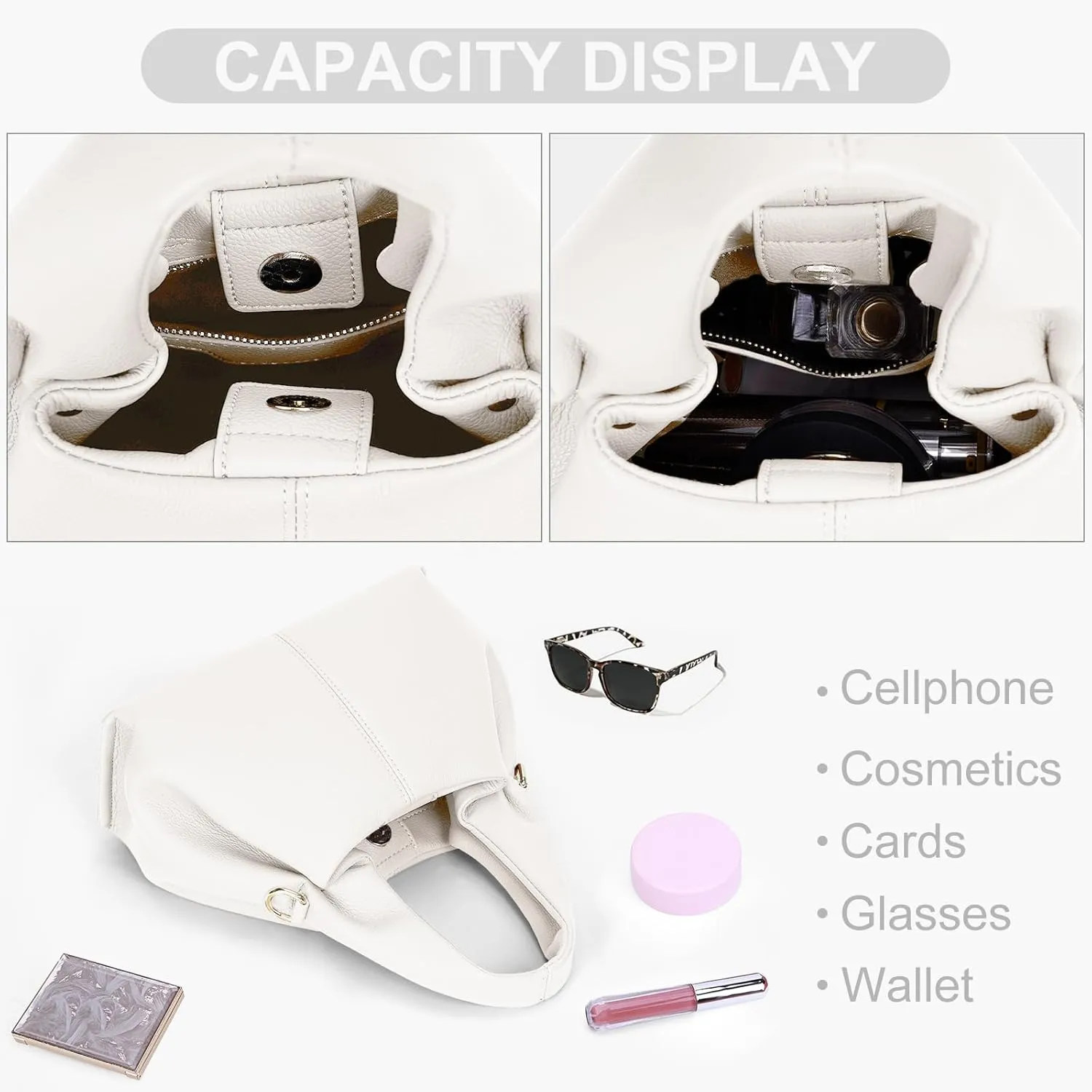 Juoxeepy Crossbody Bag Purse Satchel Handbag for Women Shoulder Bag Chic Dumpling Cloud Bag Clutch Purse