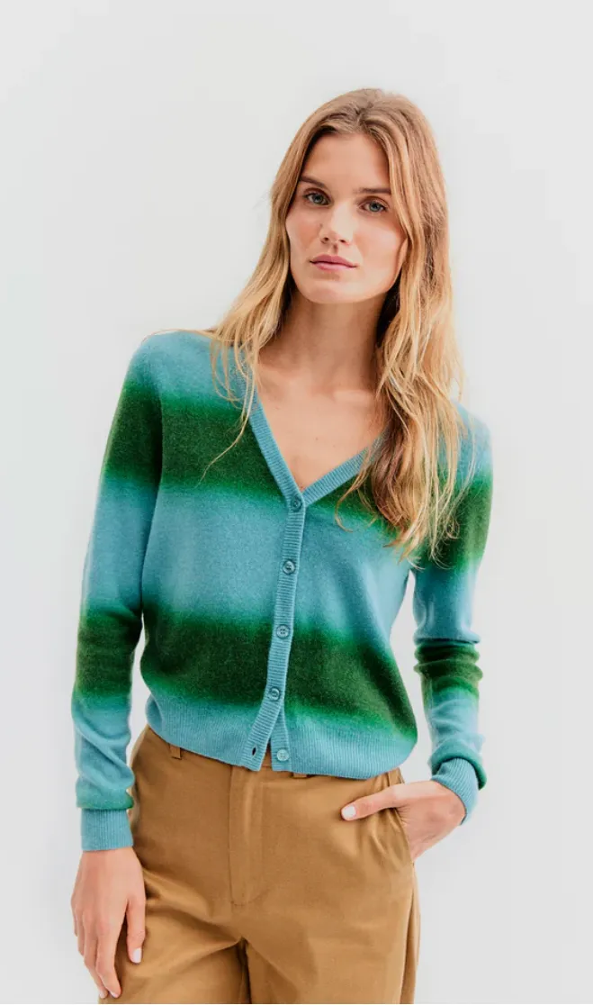 KULE The Millie Sweater in Seafoam/Green