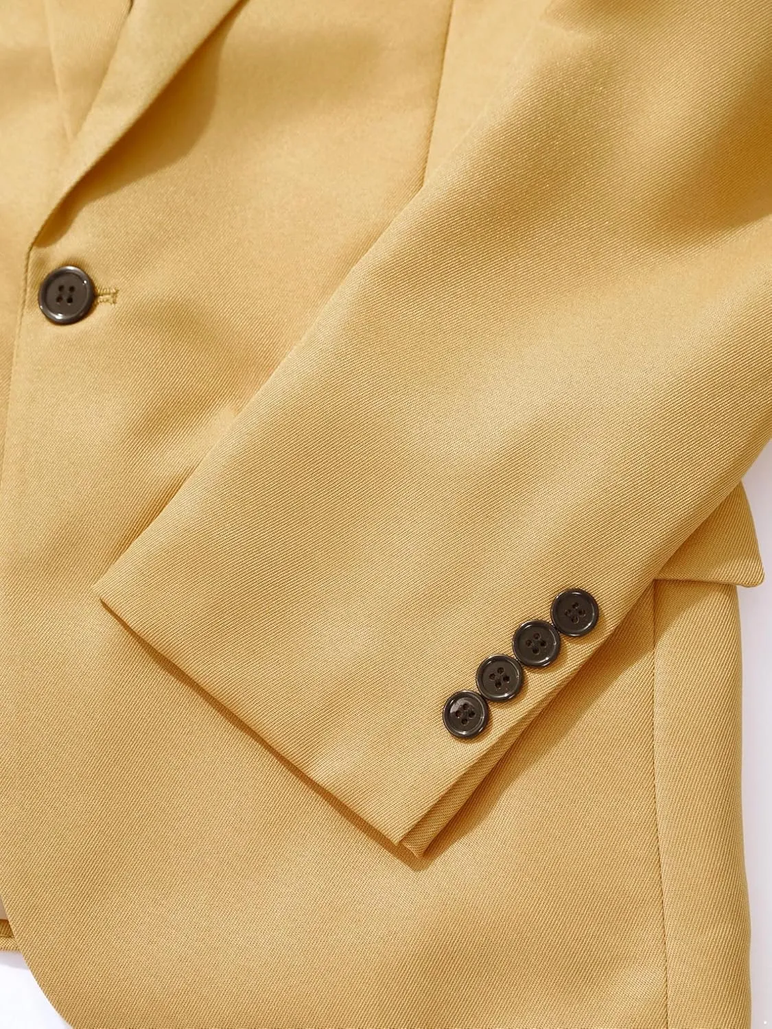 Mens 2 Piece Slim Fit Wedding Tuxedo Suit One Button Notch Lapel Blazer Jacket with Pants Set