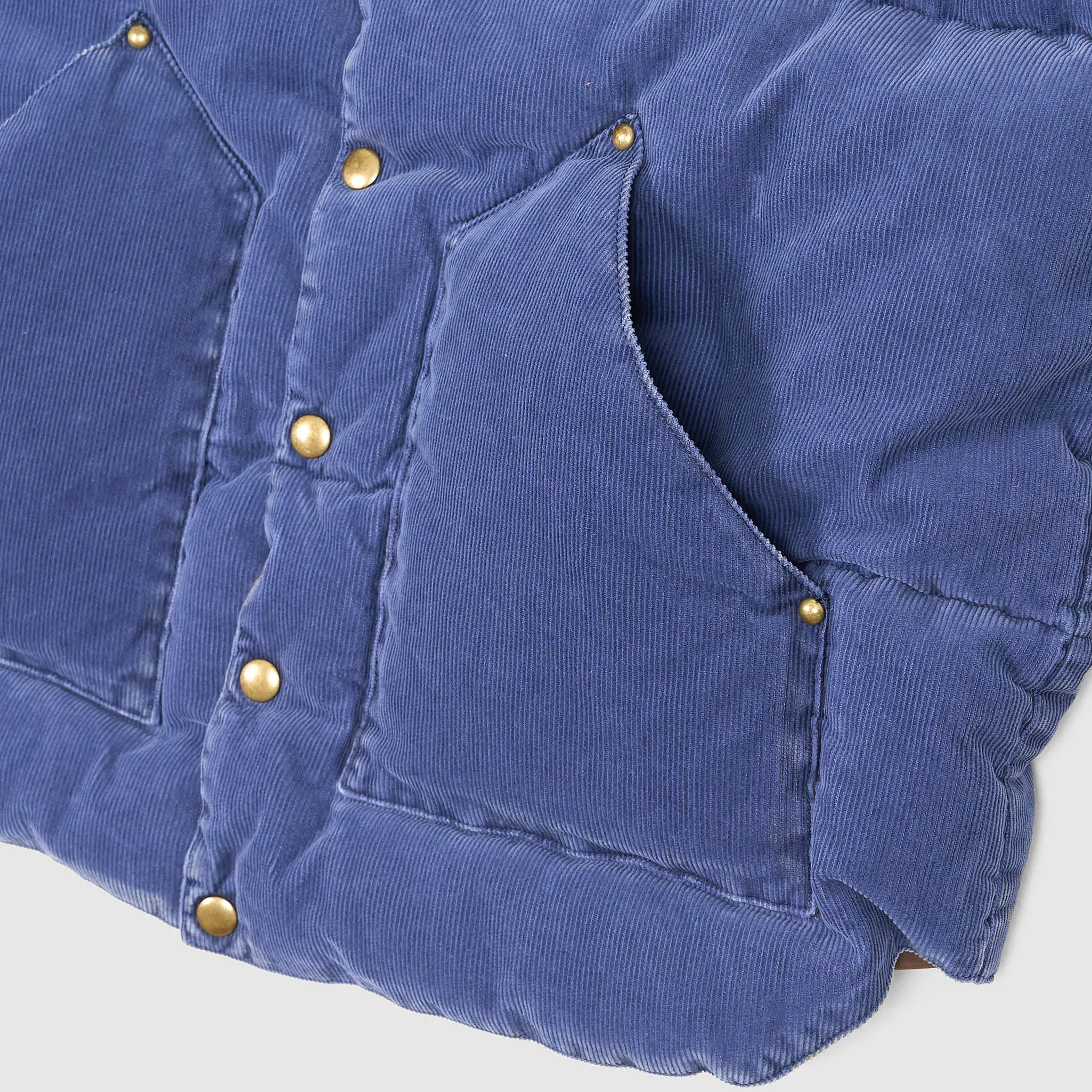 Rocky Mountain Featherbed Stone Washed Corduroy Down Vest