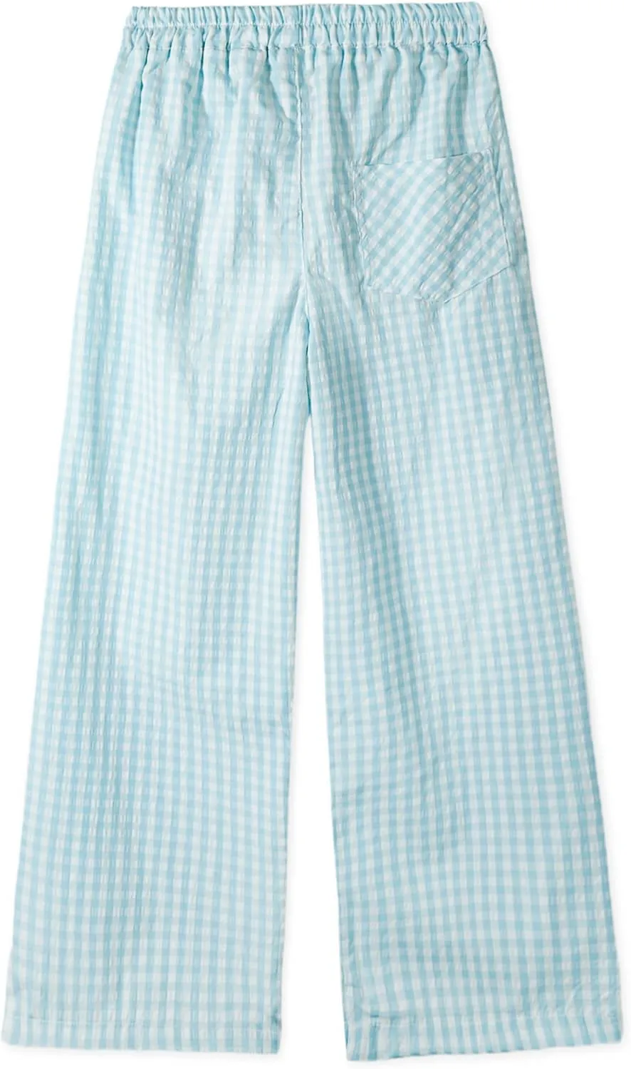 Rolanko Girls Wide Leg Pants Flowy Loose Fit Palazzo Pants for Girls Kids Linen Trousers Casual Beach 6-14Y
