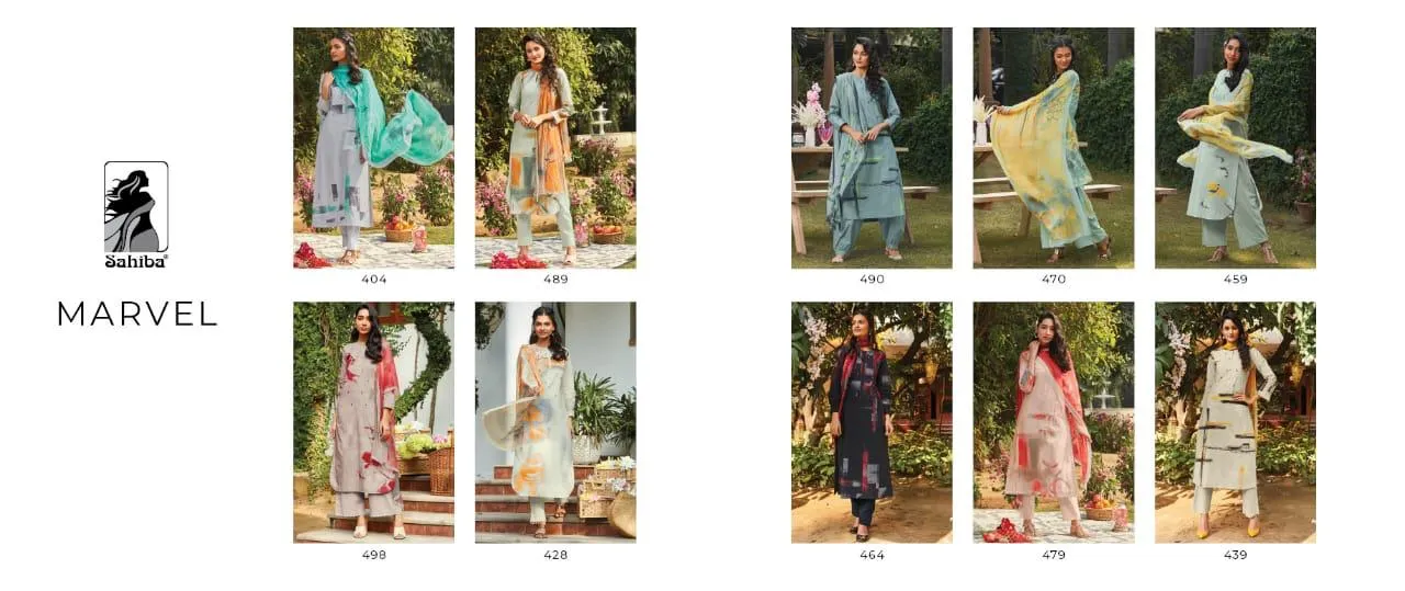 Sahiba Presents Marvel Exclusive Collection Of  Digital Printed Dress