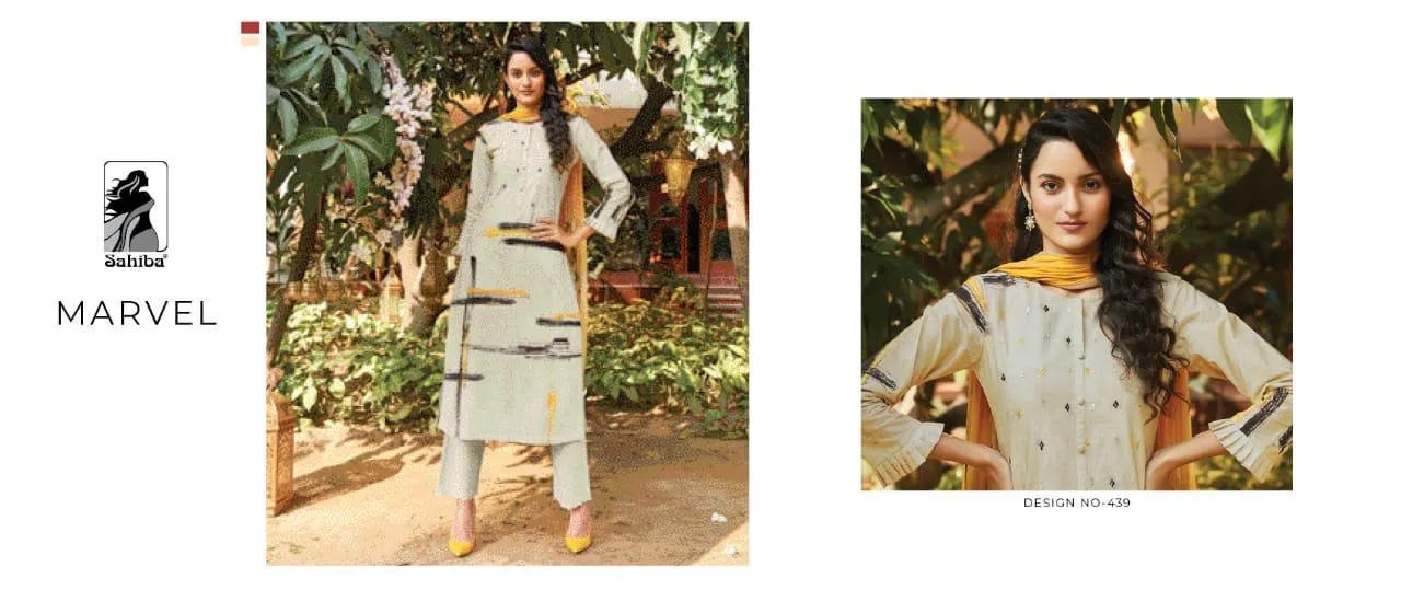 Sahiba Presents Marvel Exclusive Collection Of  Digital Printed Dress