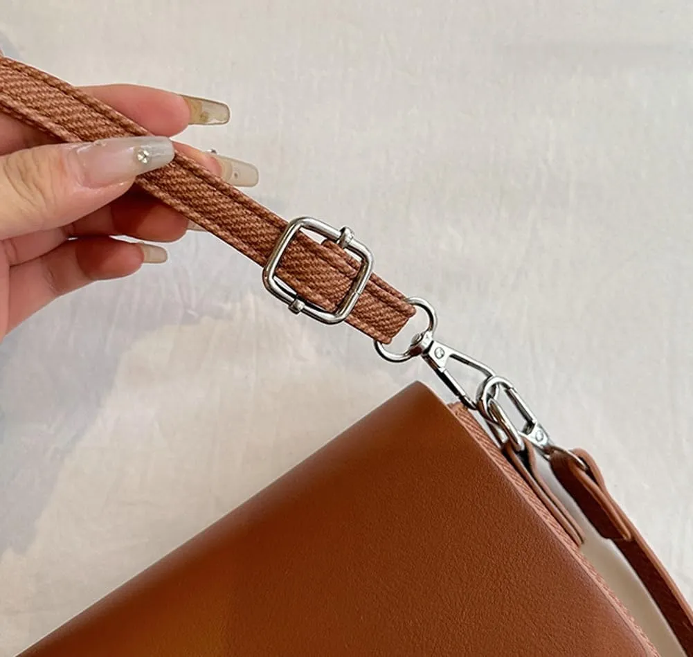 Shoulder Bag for Women Vintage Clutch Purse Cute Crossbody Bag Hobo Bag Chic Underarm Bag Soft PU Leather for Dating Trips