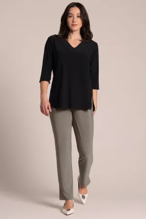Splice V-Neck Go To Top | Black
