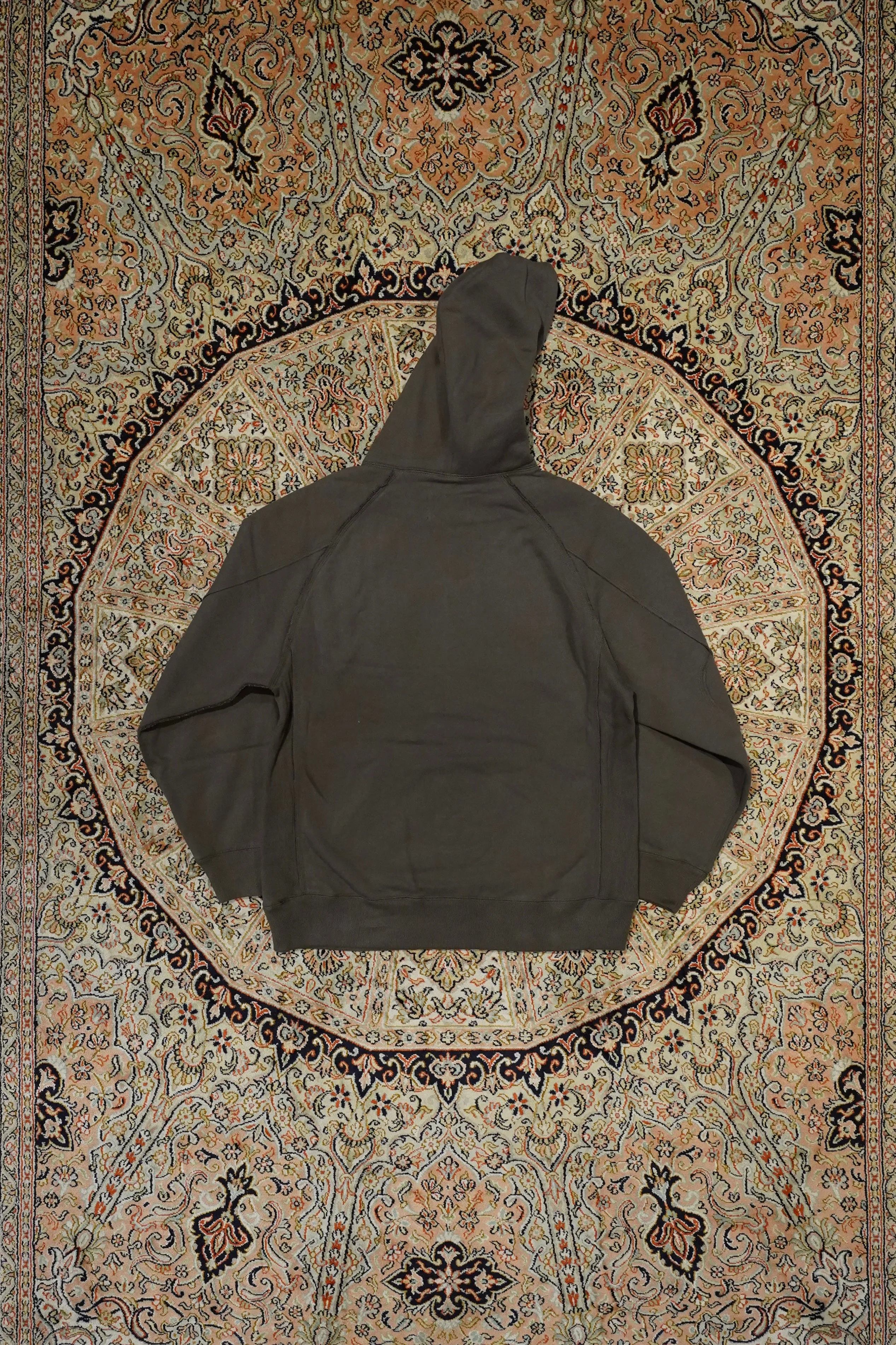 SUGARHILL RAW EDGE HOODIE (CHARCOAL BLACK)