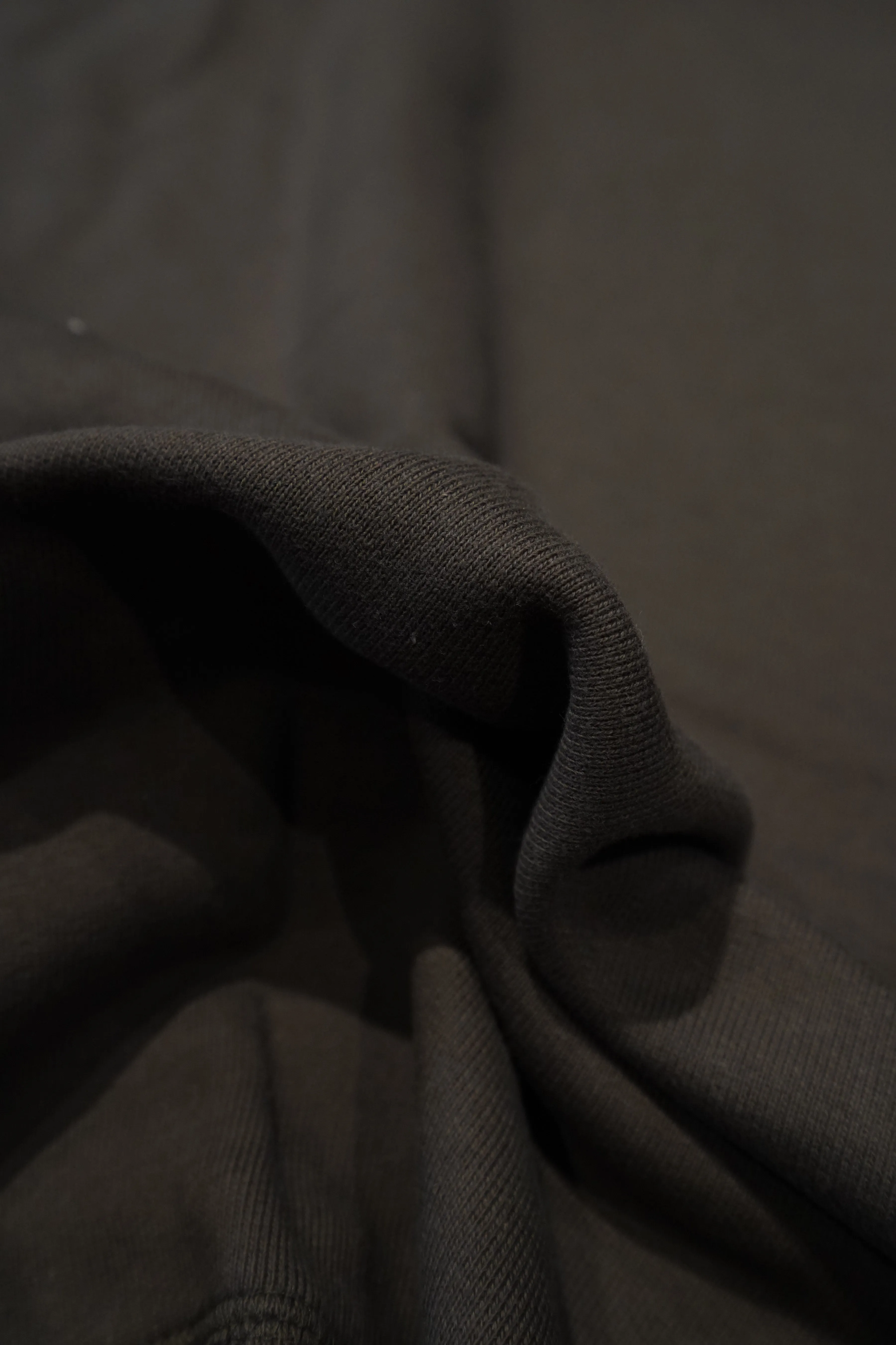 SUGARHILL RAW EDGE HOODIE (CHARCOAL BLACK)
