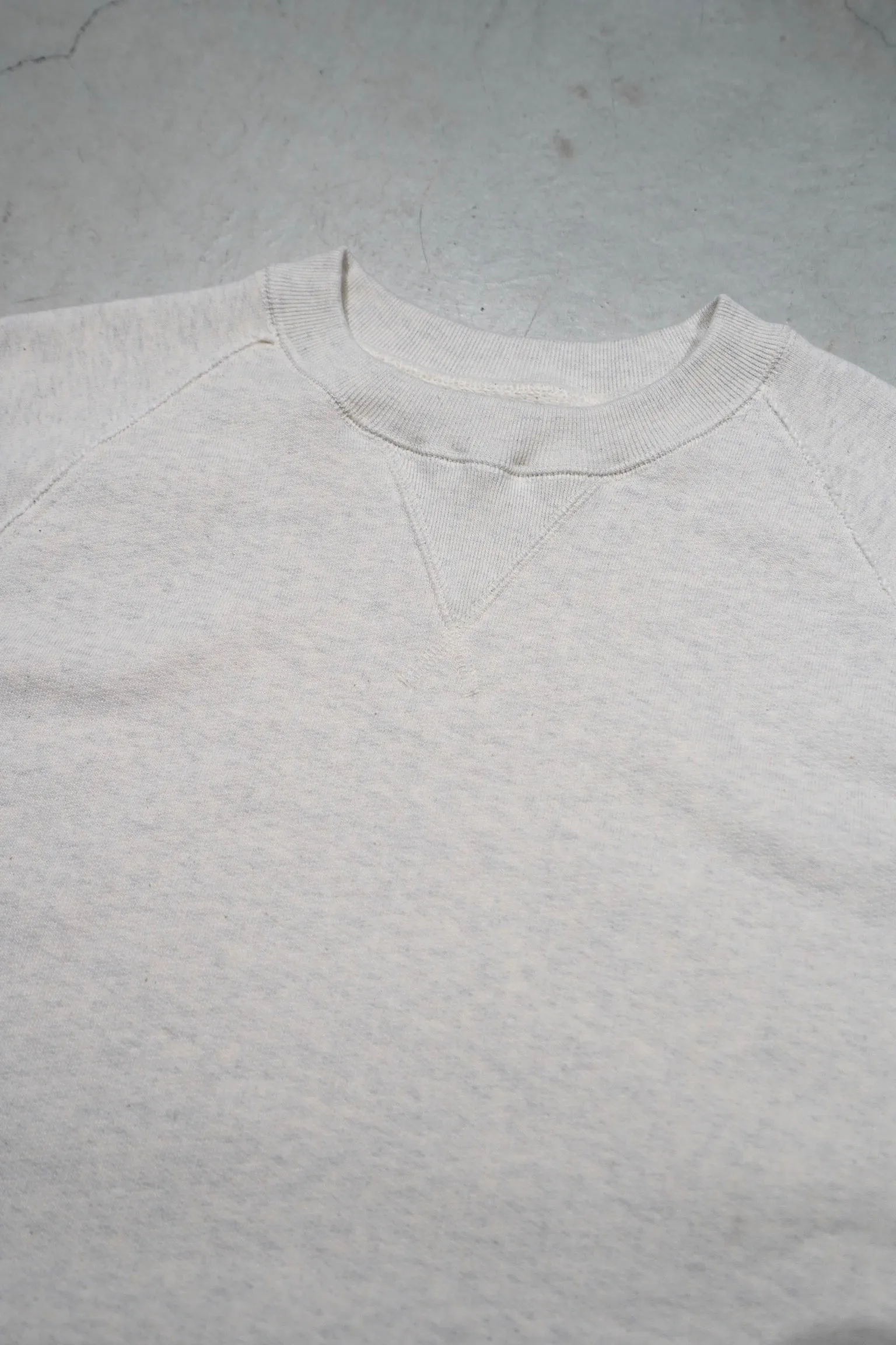 SUGARHILL RAW EDGE SWEAT SHIRT(WHITE)