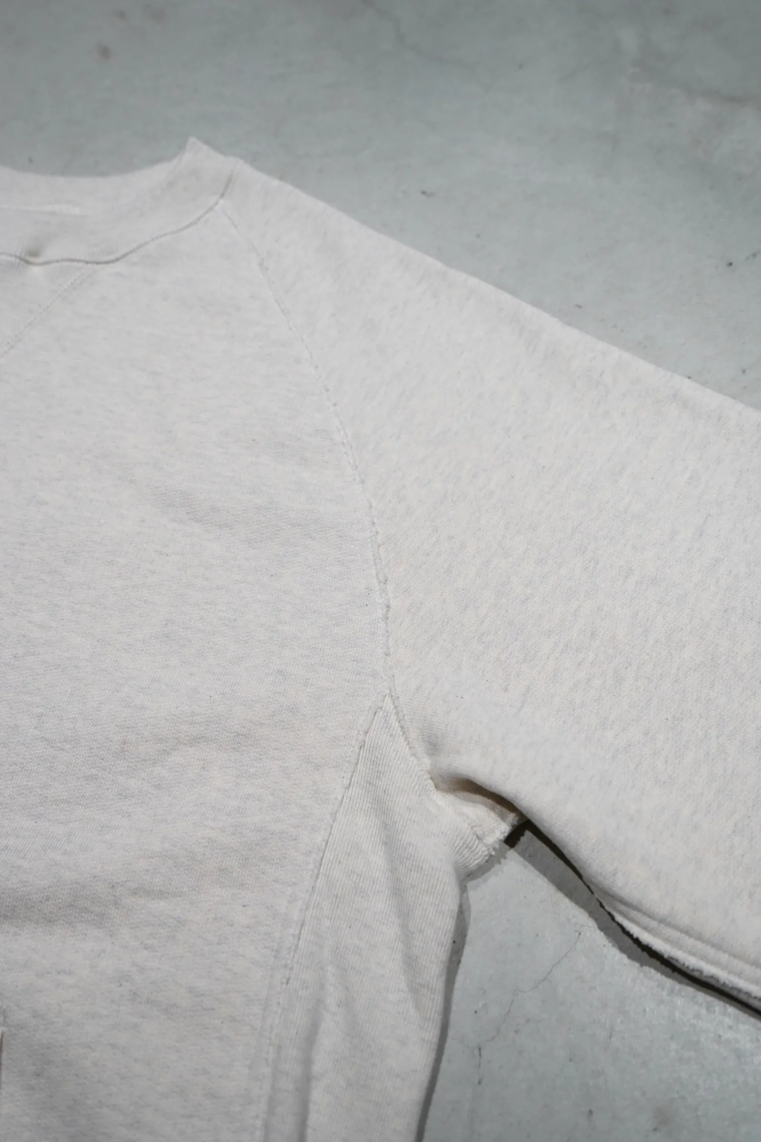 SUGARHILL RAW EDGE SWEAT SHIRT(WHITE)