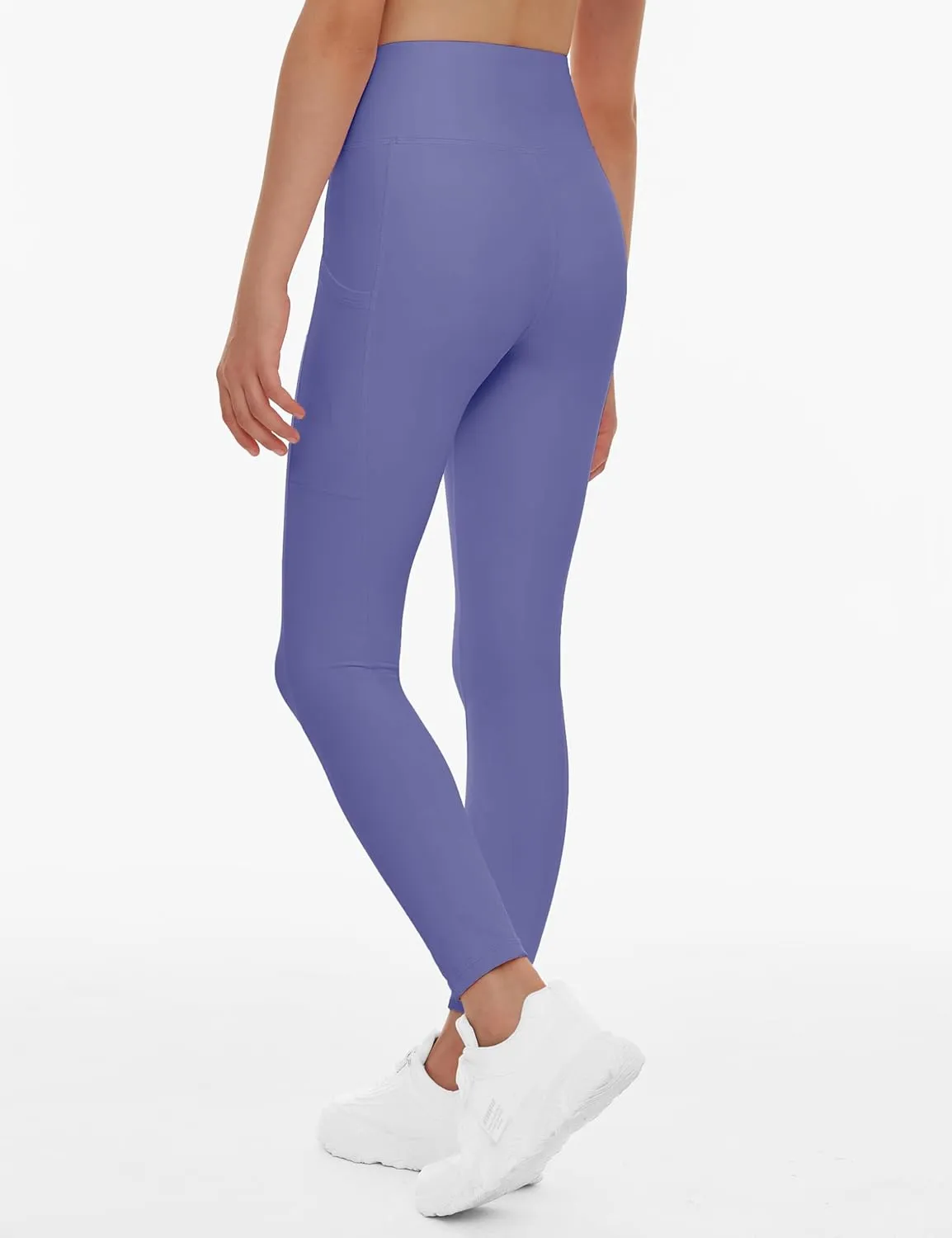 THE GYM PEOPLE Girls Workout Leggings Kids High Waist Stretch Athletic Dance Yoga Pants with Pockets