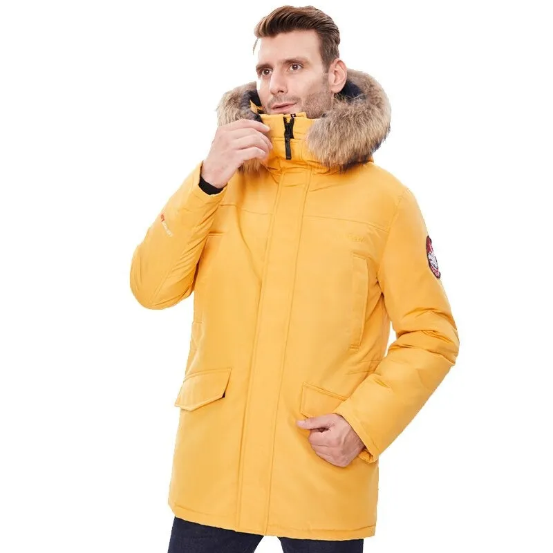 Winter Jacket 2022 New High-quality 90% White Duck Down Men Coat For -30 Factory Price