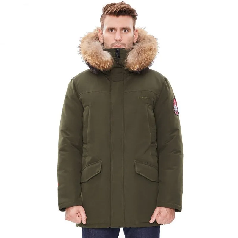 Winter Jacket 2022 New High-quality 90% White Duck Down Men Coat For -30 Factory Price