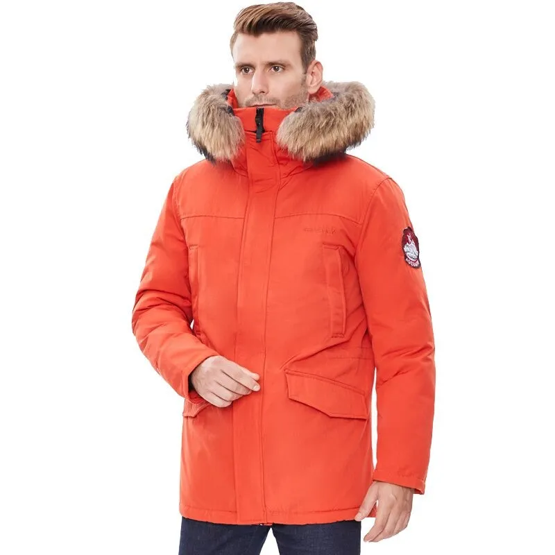 Winter Jacket 2022 New High-quality 90% White Duck Down Men Coat For -30 Factory Price