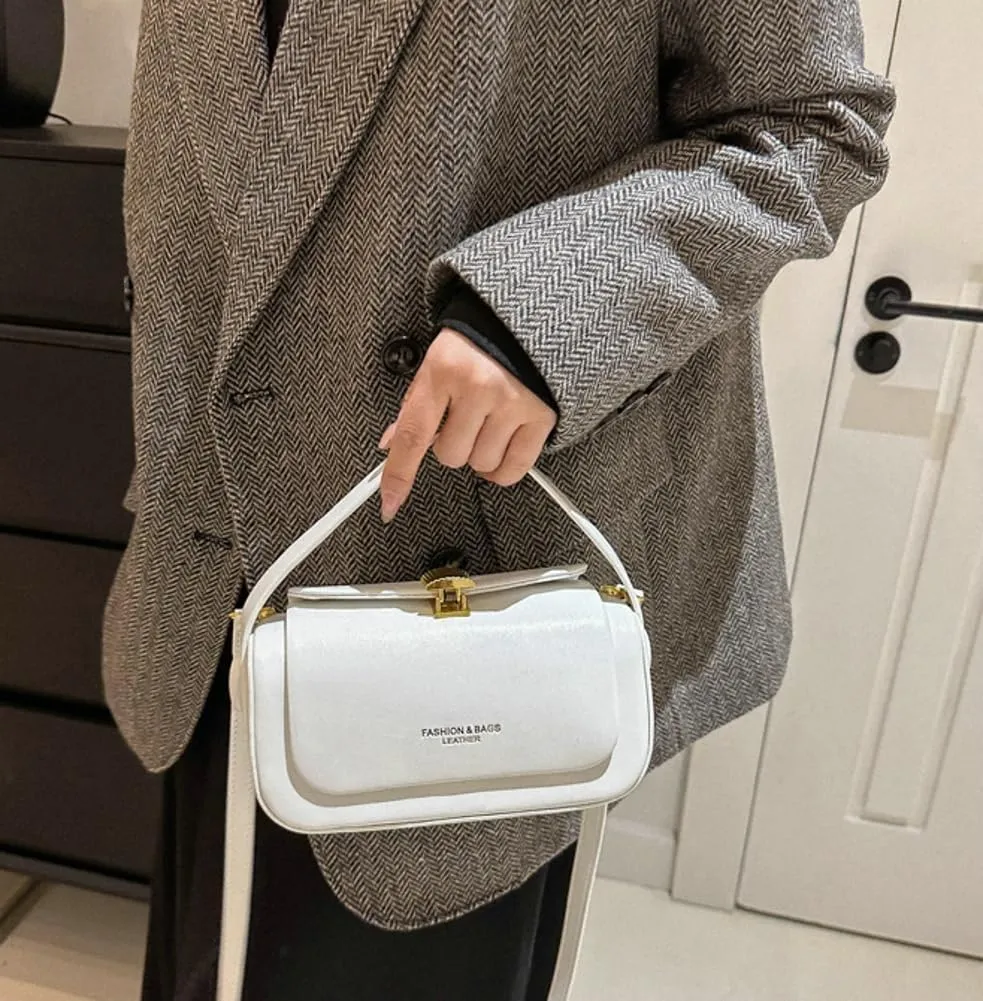 Womens Chic Small Purse PU Leather Shoulder Crossbody Bag Cute Designer Handbags Sling Clutch Satchel for Party
