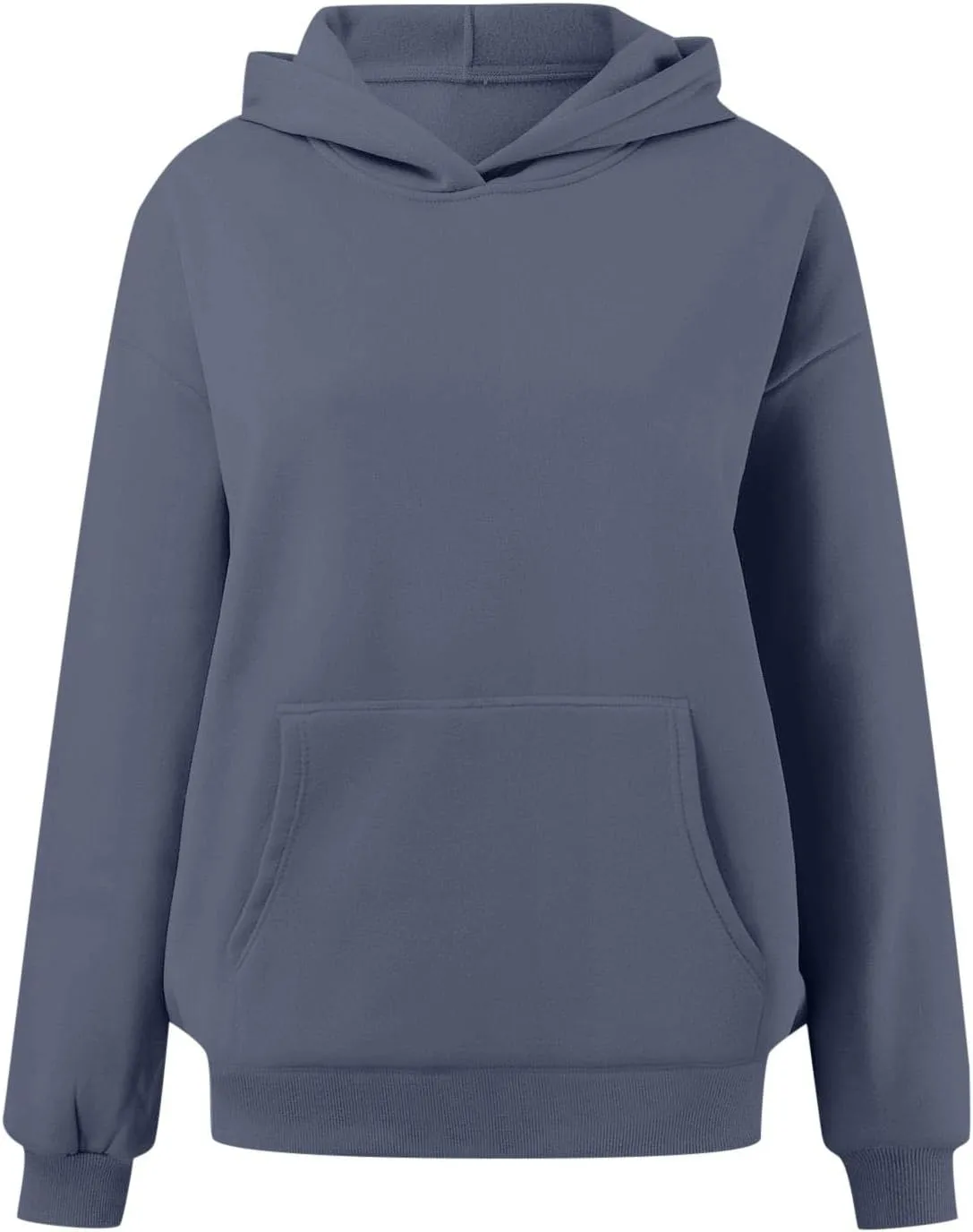 Women's Hoodies Pullover Sweatshirt Oversized Long Sleeve Comfy Fleece Casual Basic Sweatshirts 2024 Fall Outfits
