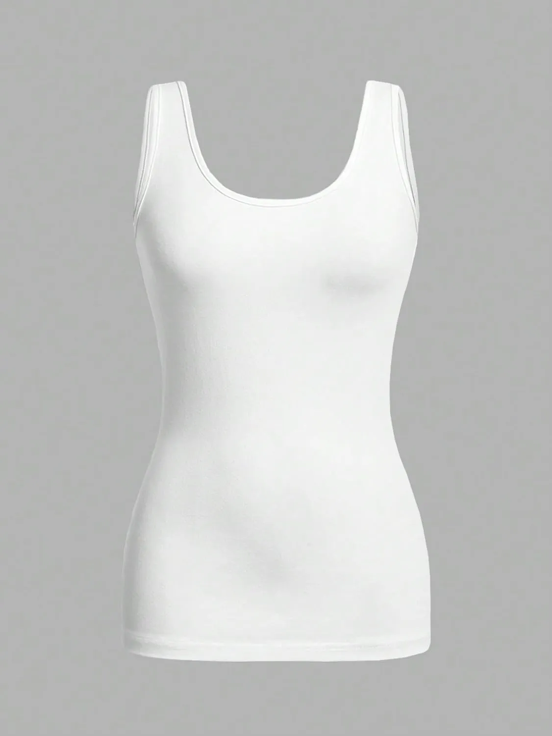 Womens Sleeveless Camisole Tank Tops Blouse Rib-Knit Solid Color Casual Camisole Top
