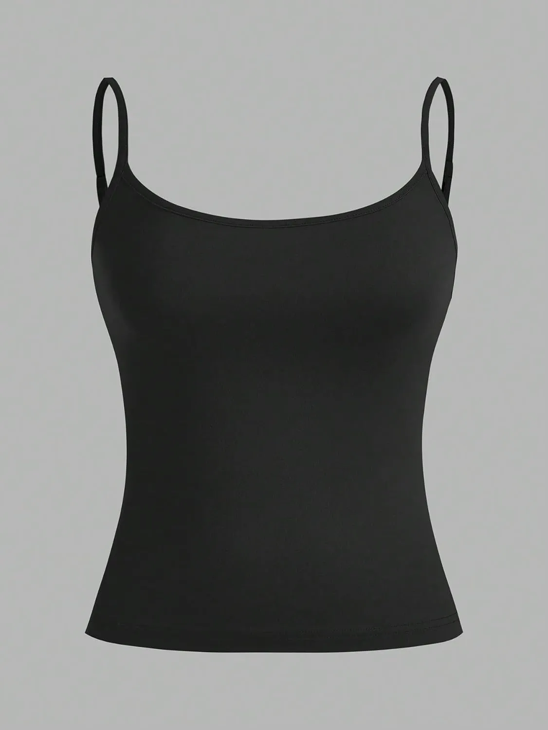 Womens Sleeveless Camisole Tank Tops Blouse Spaghetti Strap Casual Sleeveless Cropped Camisole Top
