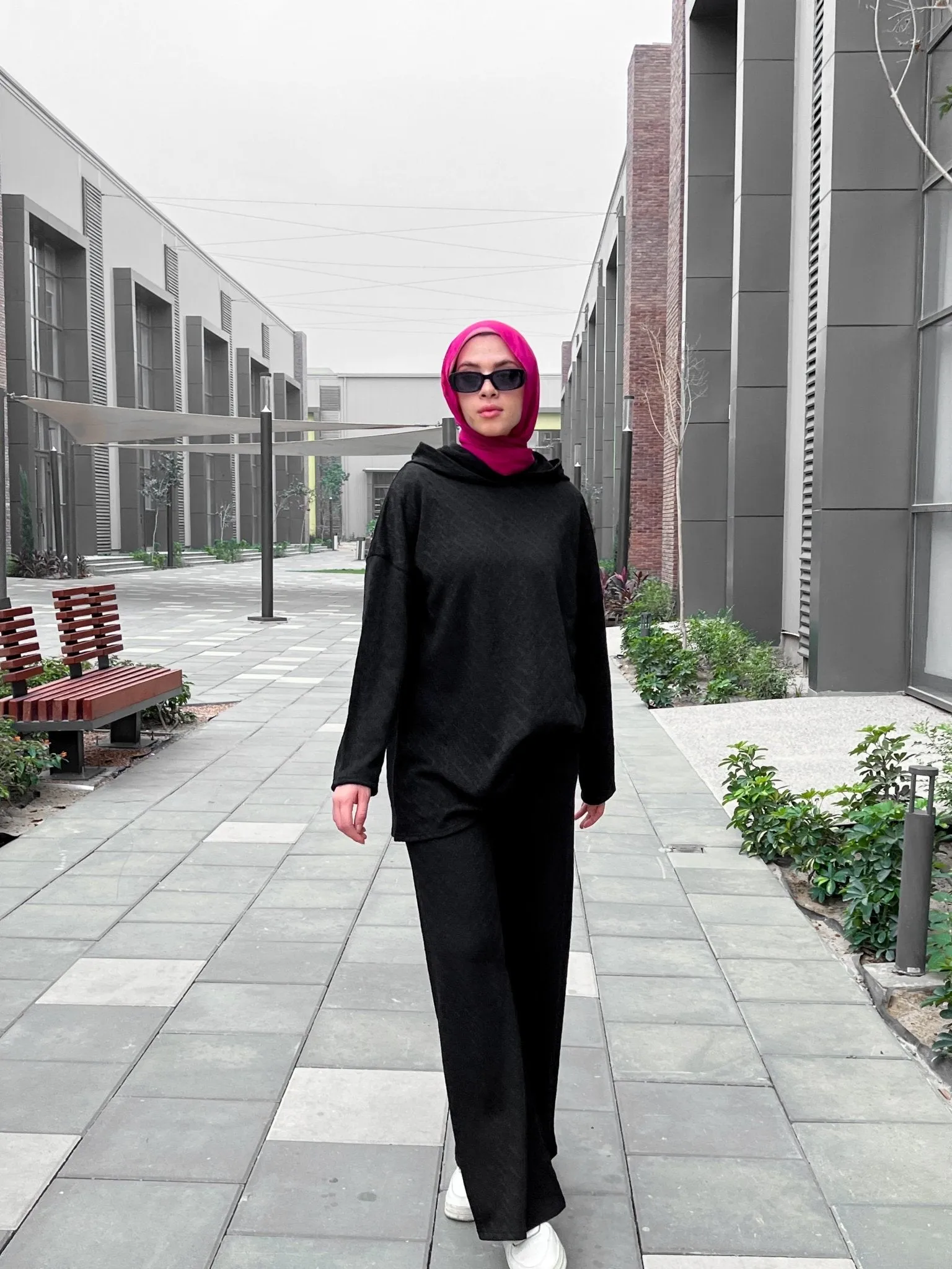 Zalya in black